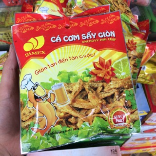Túi Cá Cơm Sấy Giòn Damex 35g