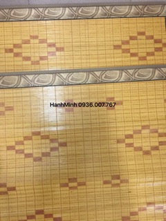 Chiếu trúc tăm tre vân gỗ