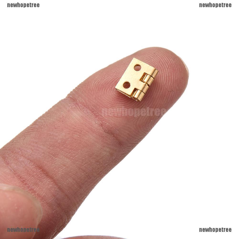 Set 20 Bản Lề Kim Loại Mini Tỉ Lệ 1 / 12 Trang Trí Nhà Búp Bê