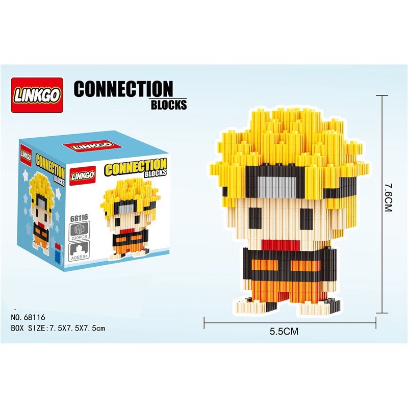 Đồ Chơi Lego Lắp Ráp 3D Hình Anime MAGIC BLOCK - HOT DEAL