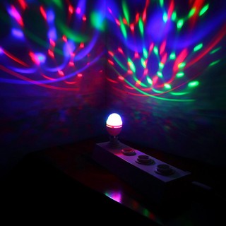 Đèn Led Sân Khấu Hình Quả Cầu B22 3W Rgb