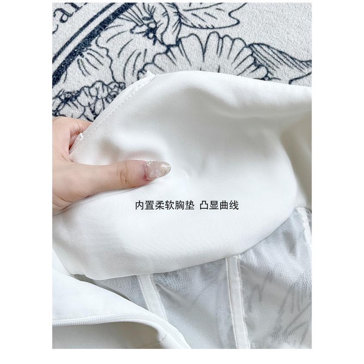 Đầm Chữ A Cổ Vuông Tay Phồng Thời Trang Mùa Hè Kiểu Pháp Xinh Xắn Cho Nữ