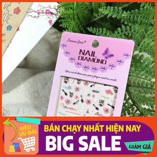Sét sticker dán móng tay cho bé
