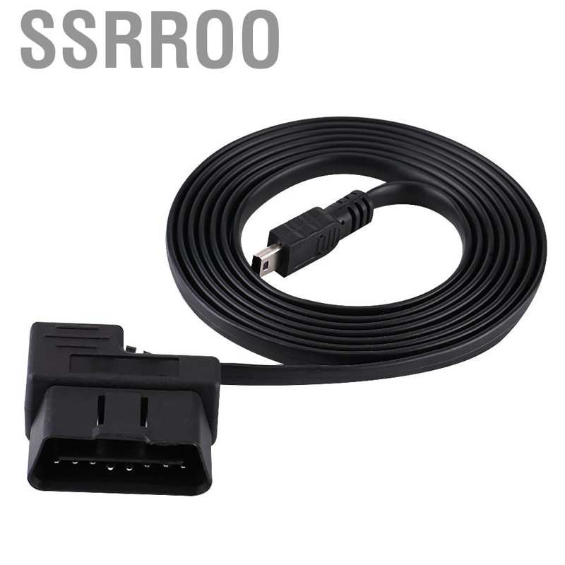 Dây cáp điều hợp mở rộng OBD-II EOBD 16 chân 180cm cho xe hơi