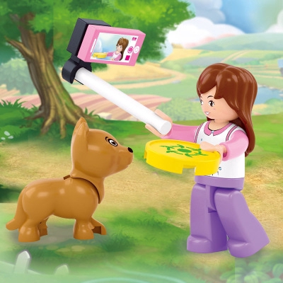 Bộ Đồ Chơi  Xếp Hình Gồm 158 Mảnh Ghép Cho Bé