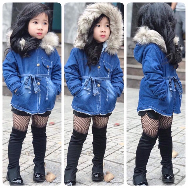 Bombo 2 áo khoác lông bò