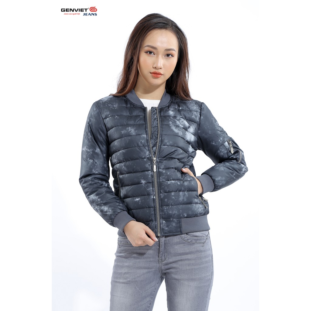 Áo khoác 3 lớp Nữ TB126G123 GENVIET JEANS | BigBuy360 - bigbuy360.vn