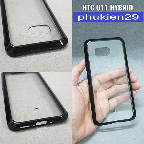 [HTC U11] Ốp lưng chống sốc lưng trong Hybrid Air Case
