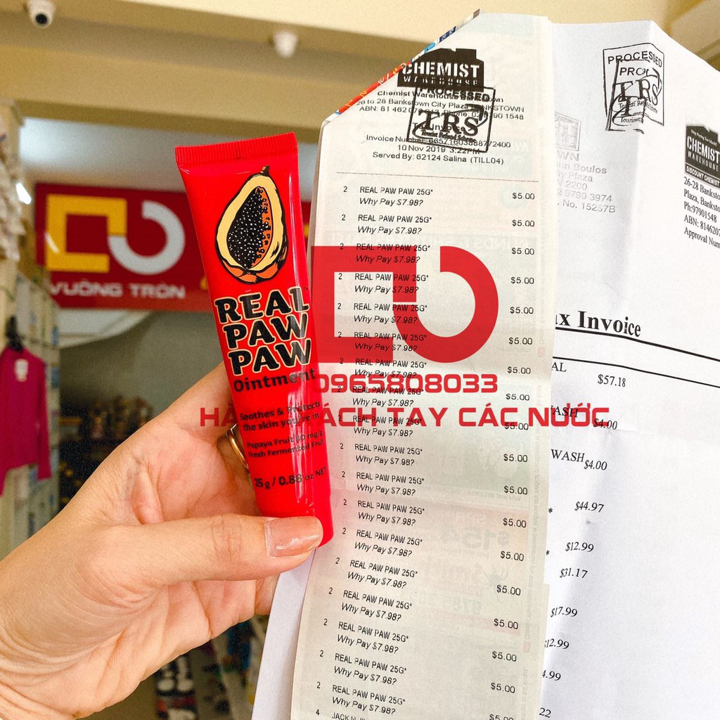 Kem đa năng Real paw paw