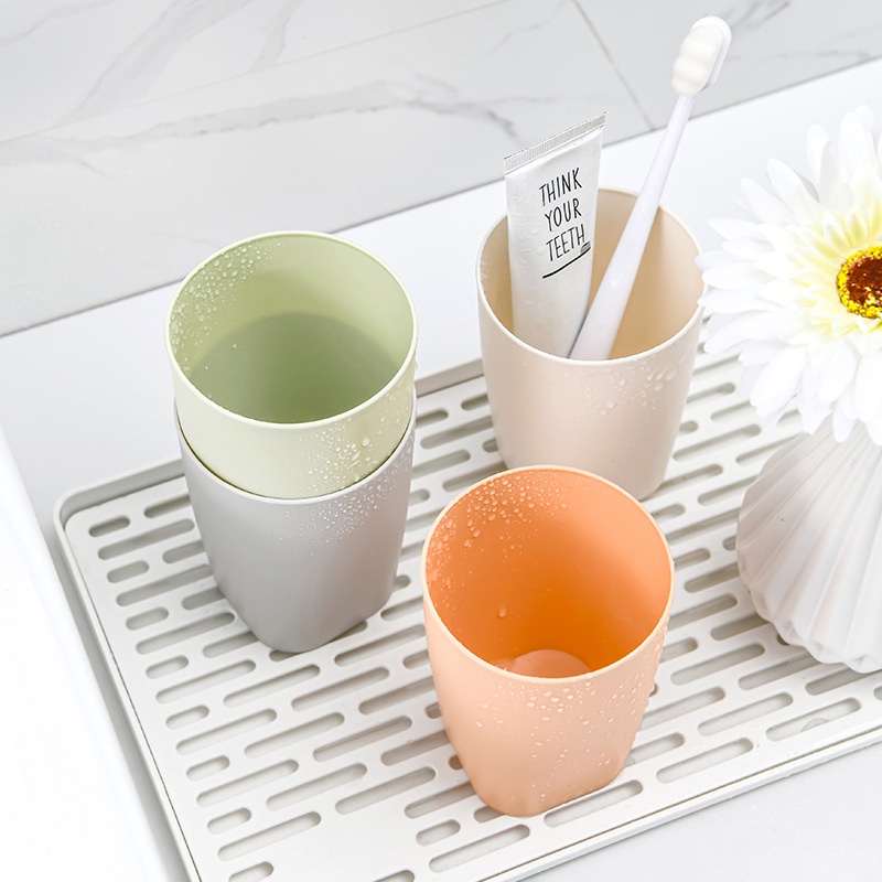 Cốc Nhựa Đựng Bàn Chải Đánh Răng Thiết Kế Đơn Giản Tiện Dụng Khi Đi Du Lịch