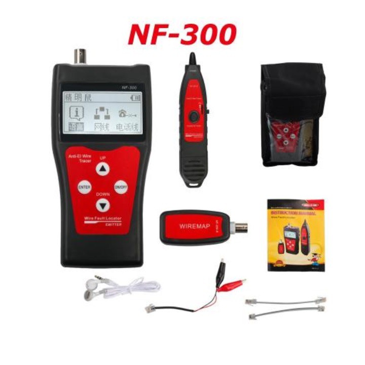 [Mã 155ELSALE giảm 7% đơn 300K] Máy test mạng Noyafa NF-300