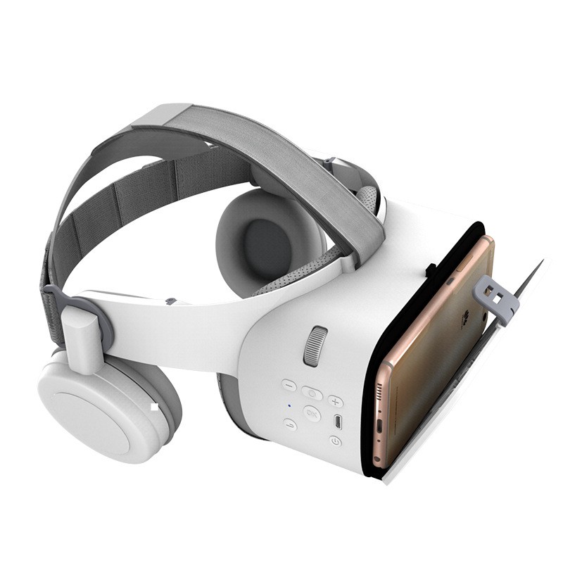 Kính thực tế ảo bluetooth không dây BOBOVR Z6 VR 3D phiên bản nâng cấp dáng mũ bảo hiểm