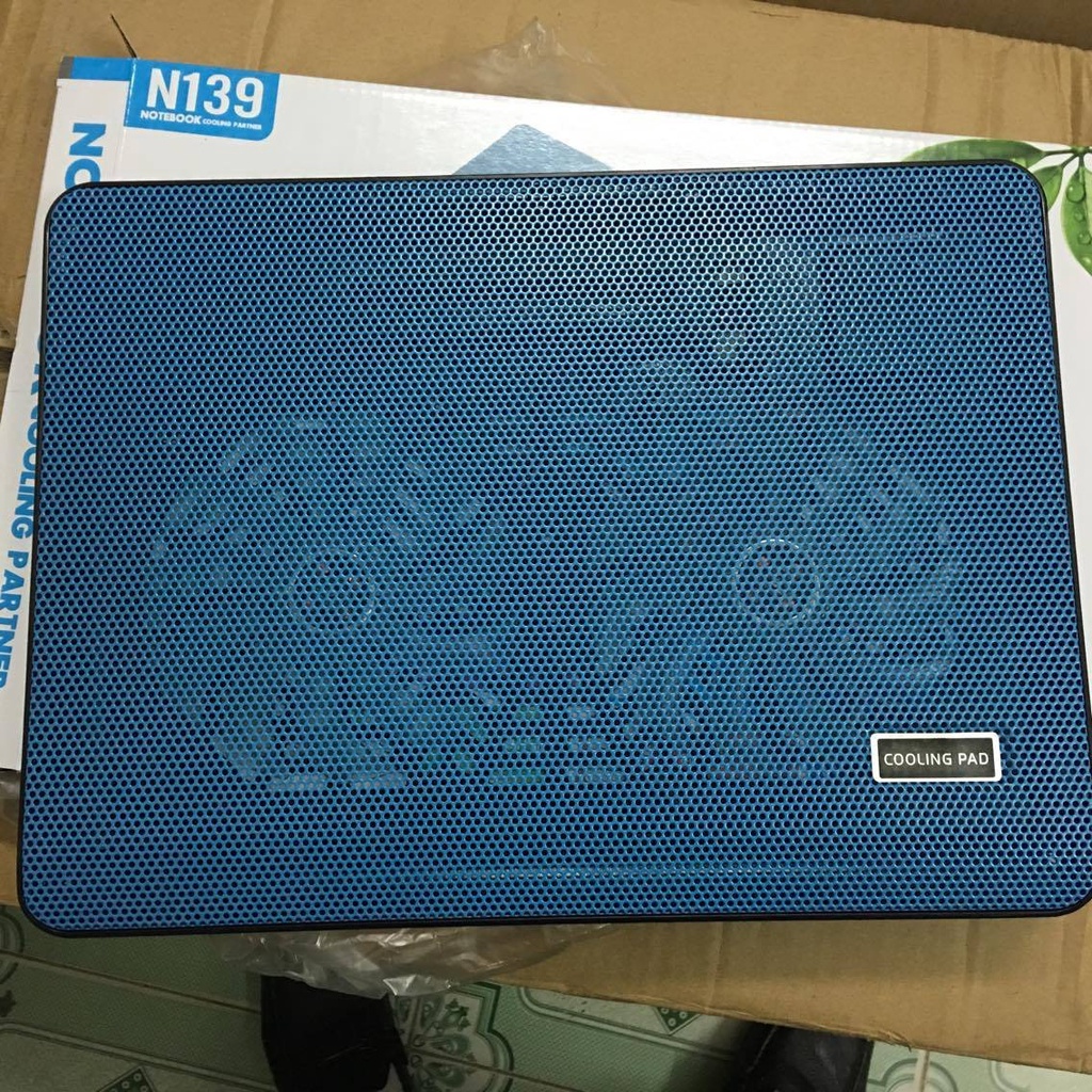 (Mới) Quạt Tản Nhiệt Laptop Đế Colling Laptop N139 Chính Hãng Kho Hàng Sỉ Phú Thành