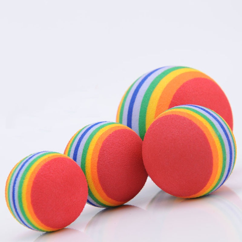 Quả Cầu Vồng Đồ Chơi Bằng Nhựa EVA Siêu Bền Cho Thú Cưng