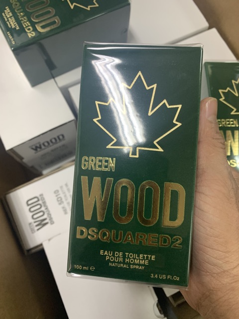 Nước hoa Dsquared2 Green Wood EDT Pour Homme sp. 100ml DSD5D10 (full seal) | Thế Giới Skin Care
