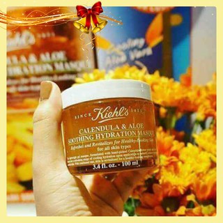 Mặt nạ hoa cúc Kiehl's Calendula & Aloe Soothing Hydration Mask