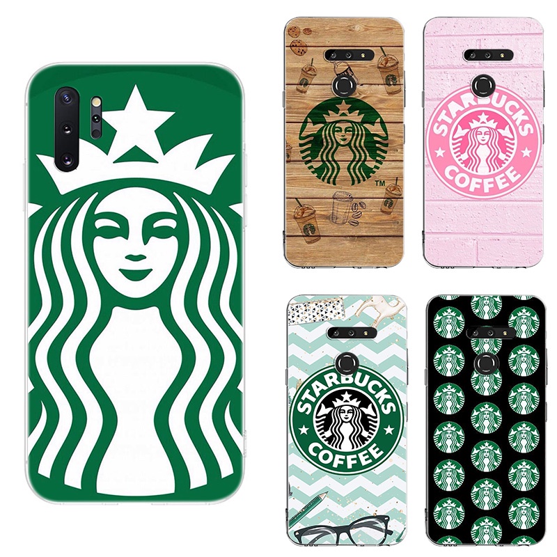 Ốp Điện Thoại Silicon Mềm Trong Suốt Hình Logo Starbucks Cho OPPO A53s A55 A56 A94 Reno 5 5F 6 6Z Lite A95 YN13
