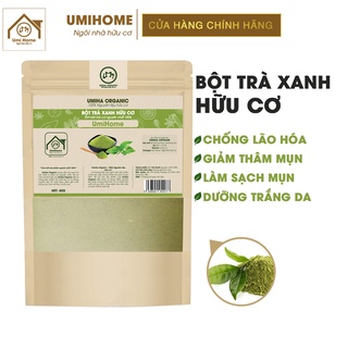 Bột Trà Xanh hữu cơ UMIHOME nguyên chất | Green tea powder 100% Organic
