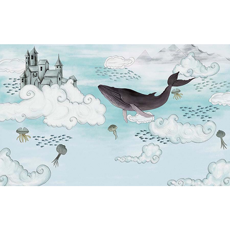 Tranh dán tường Quán Cafe, Trà Sữa, Trang Trí Cửa Hàng 3D mẫu hot