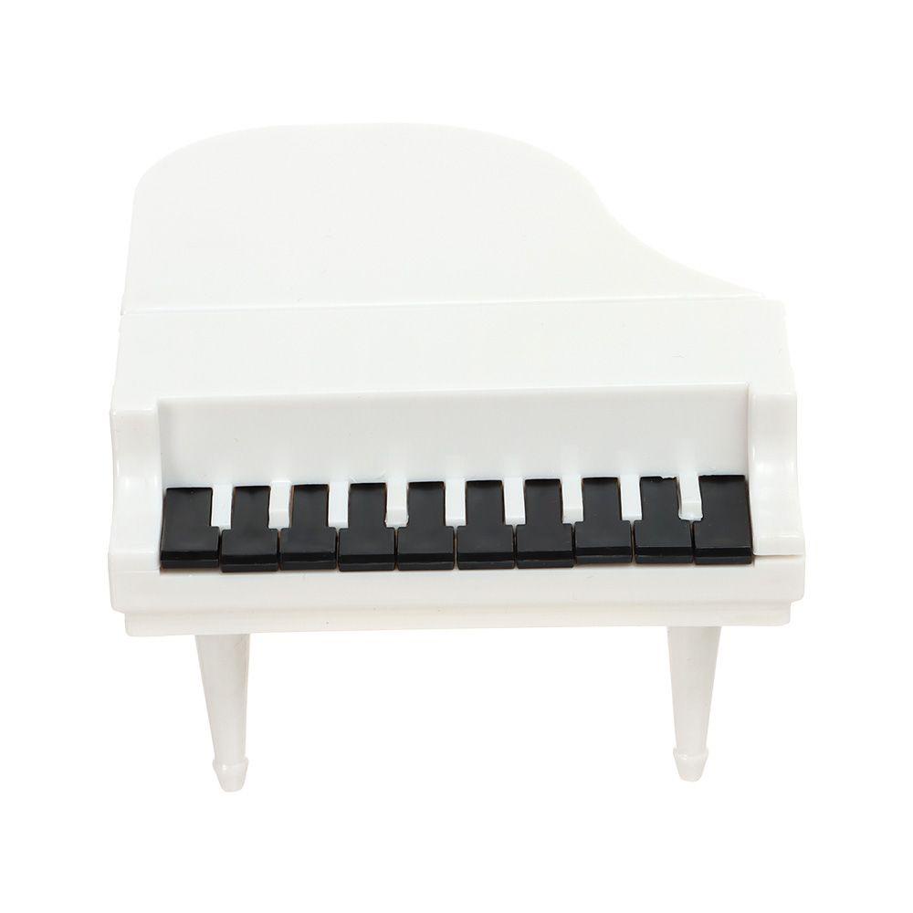 Mô Hình Đàn Piano Trắng Đen Trang Trí Nhà Búp Bê