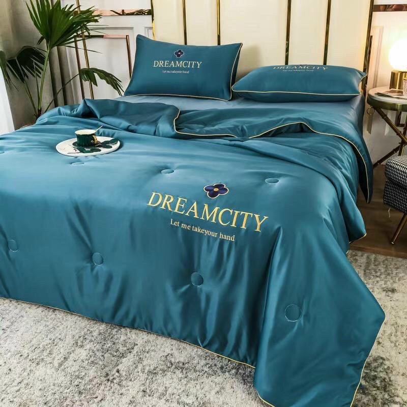 Set Lụa Dream City chăn trần 2021