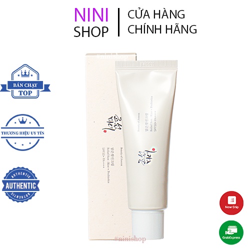 Kem chống nắng hoá học BOJ Beauty Of Joseon Relief Sun : Rice + Probiotics  50ml - Ninishop