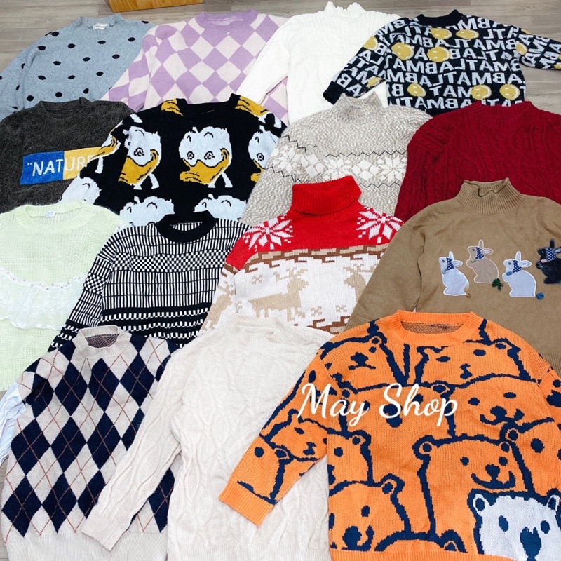 May Shop - Áo len 2hand phong cách Hàn Quốc