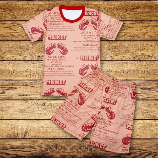 Bộ Đồ Quần Áo Nam Nữ Thể Thao Mì Tôm ( S ->XL ) | BigBuy360 - bigbuy360.vn