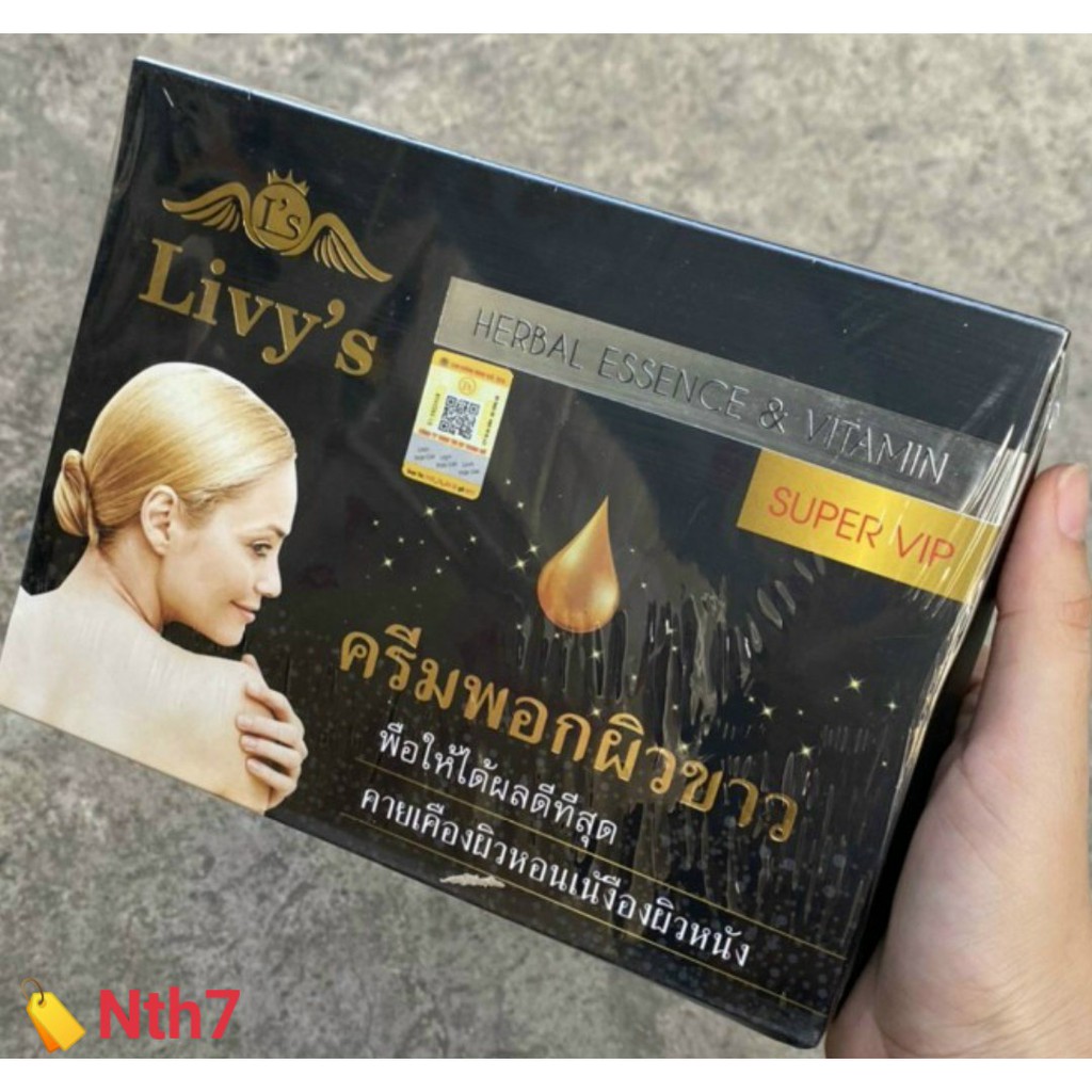 [Cam Kết Chính Hãng] Ủ Trắng Livy Đen / Vàng Thái Lan | BigBuy360 - bigbuy360.vn