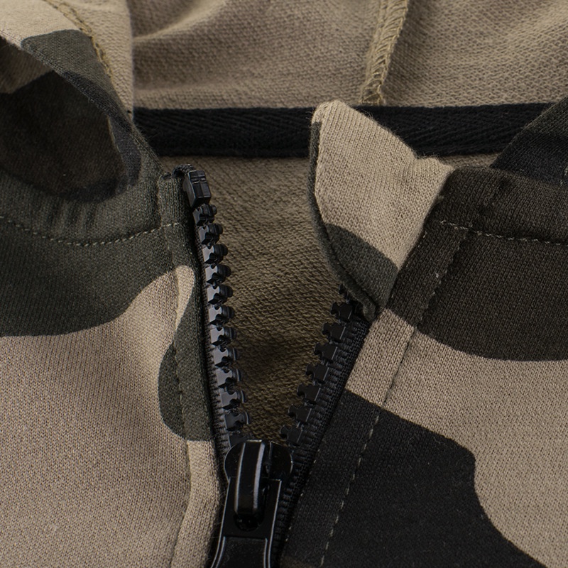 Áo khoác hoạ tiết rằn ri cho bé trai