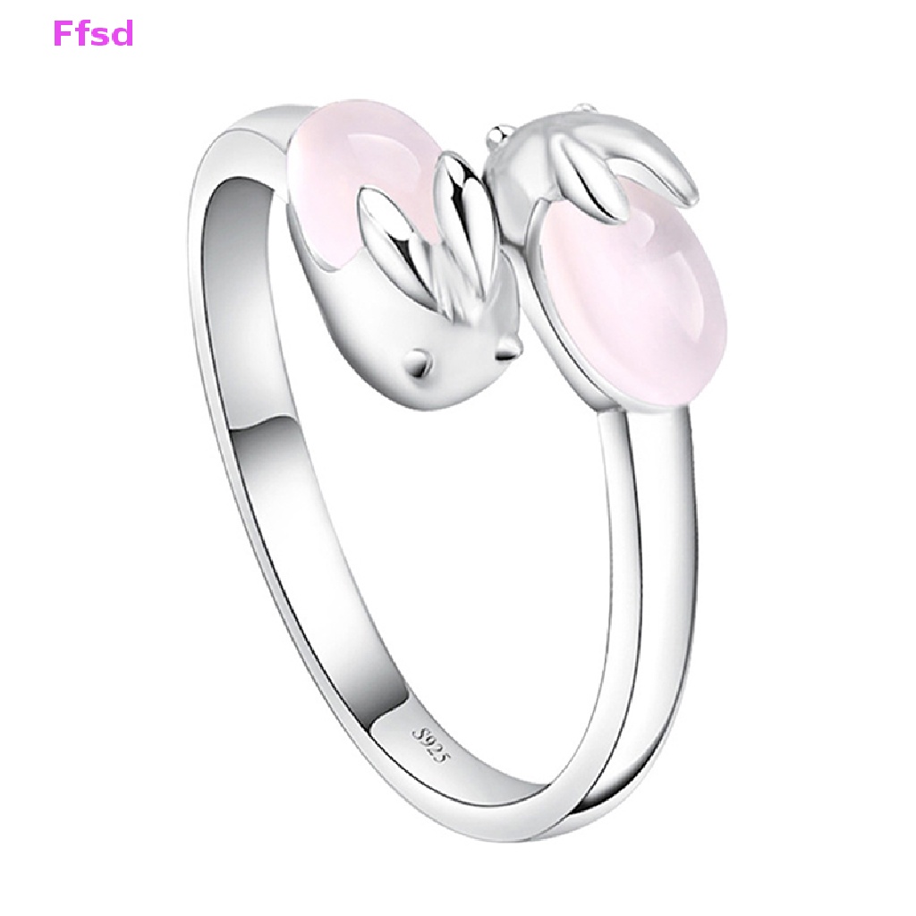 {Ffsd} Nhẫn Hở Hình Thỏ Dễ Thương Đơn Giản Thời Trang Làm Quà Tặng Kỳ Nghỉ Ngọt Ngào Và Ngọt Ngào Cho Nữ
