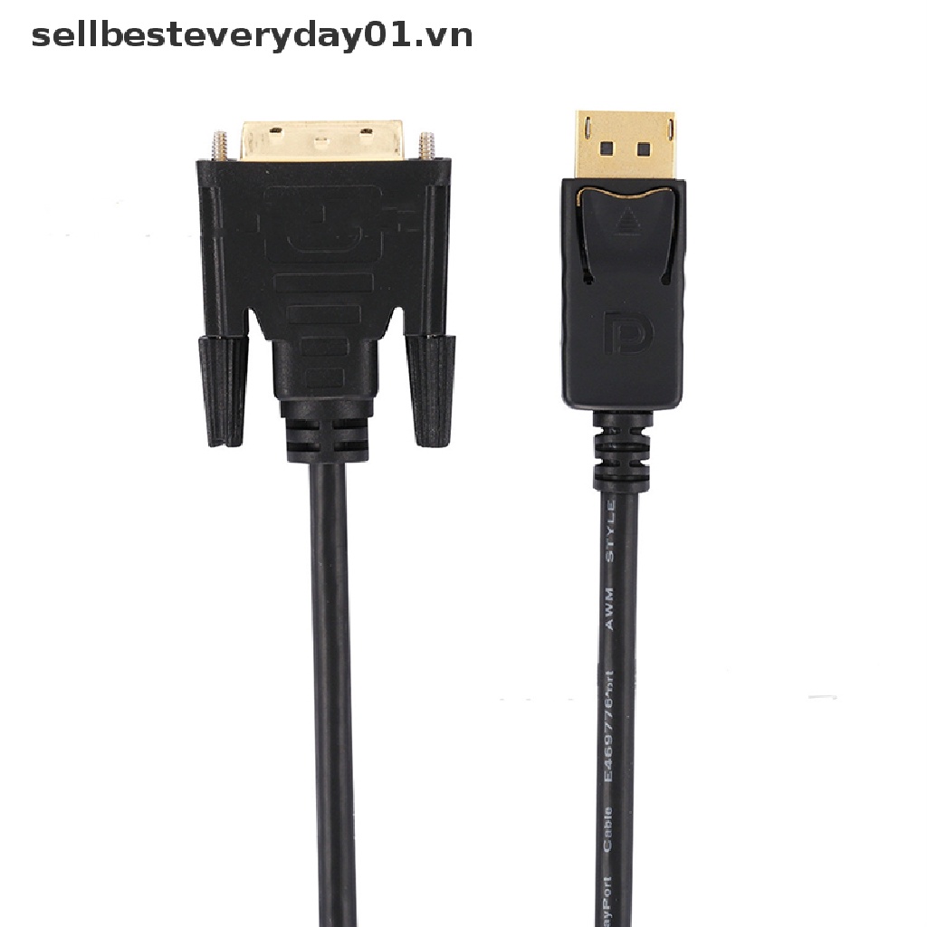 Cáp kết nối DP sang DVI-D HD 1080p mạ vàng 1.8m chuyên dụng