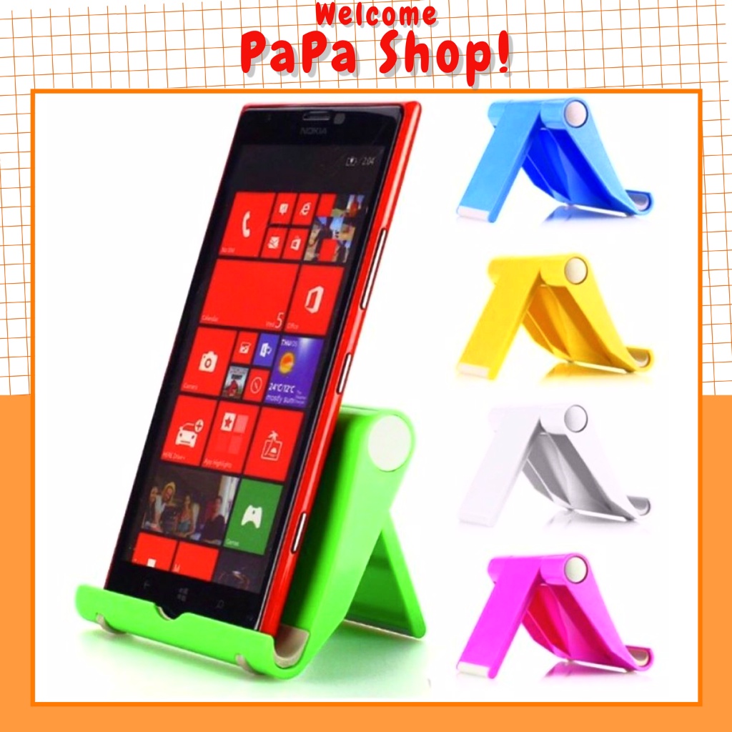 Giá đỡ điện thoại mini, máy tính bảng, iphone, ipad đa năng, chắc chắn, xoay 270 độ tiện dụng