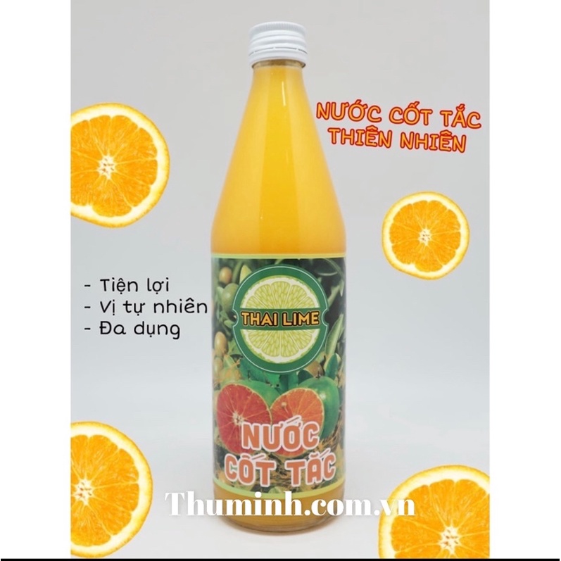 Nước Cốt Chanh / Cốt Tắc Thai Lime Chai 500ml