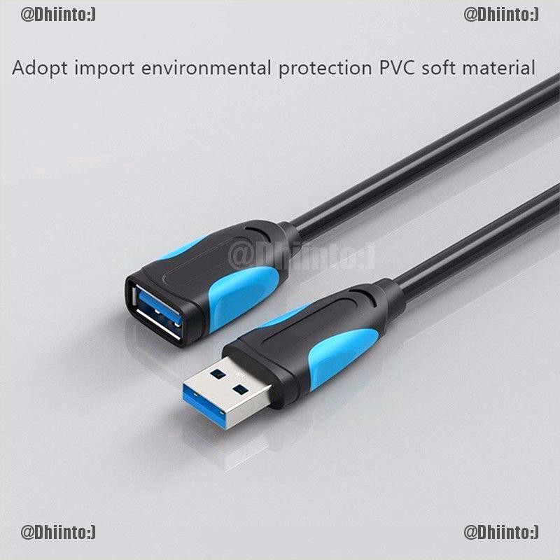 Cáp usb 3.0 tốc độ cao cắm đực sang cái cho Pc 0.5Status1Status1.5Status2M