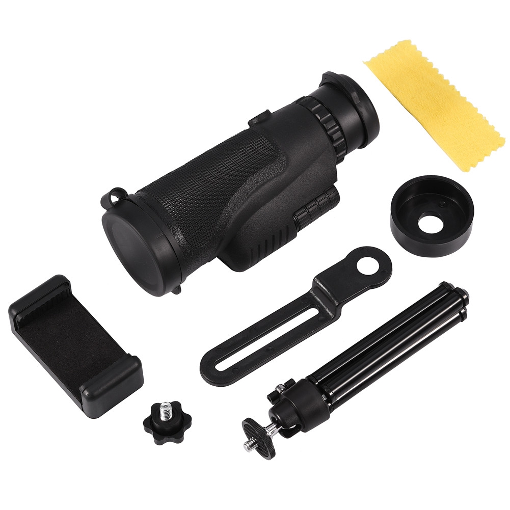 Kính viễn vọng phóng đại 10X HD với giá đỡ ba chân cho điện thoại