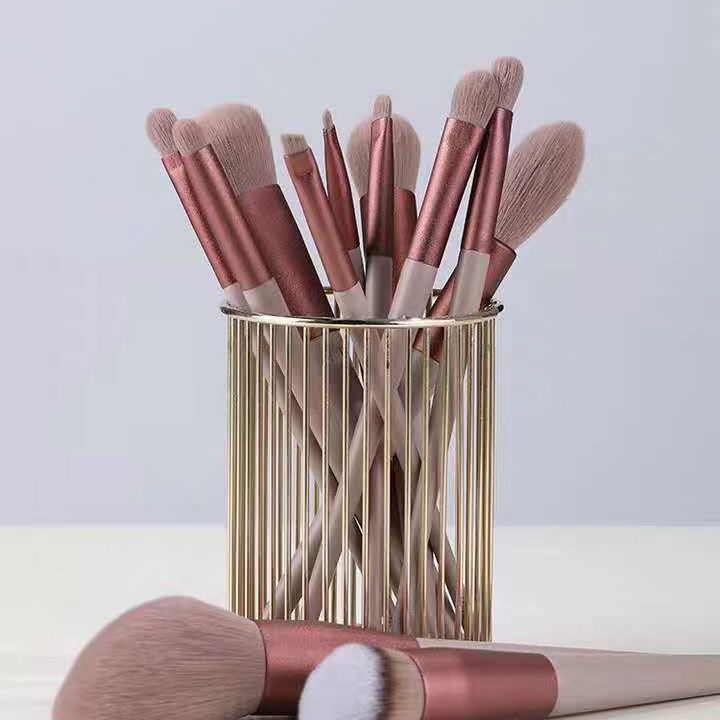 Set 13 Cọ Trang Điểm Chuyên Dụng Kèm Túi Vải