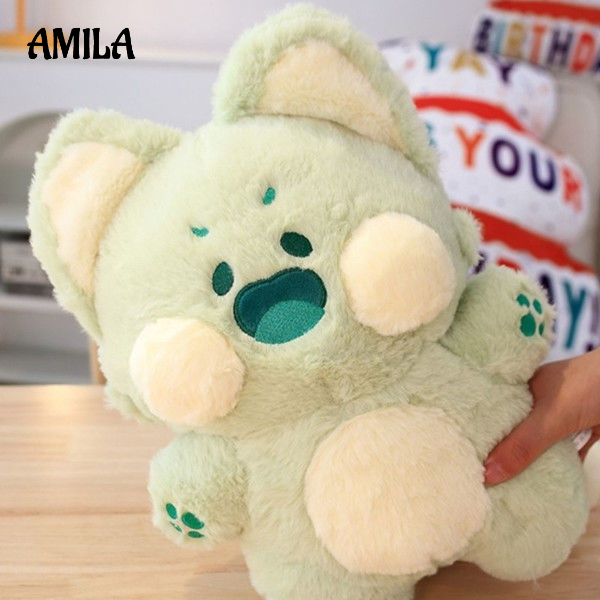Amila Thú Nhồi Bông Hình Chú Mèo Mập Mạp Đáng Yêu