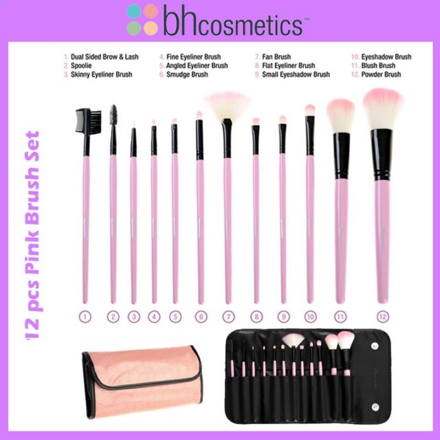 CÓ BÁN LẺ - BỘ CỌ 12 MÓN BH COSMETICS