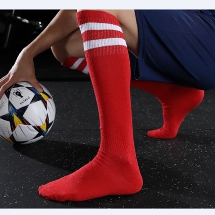 Vớ đá banh ống dài qua gối phong cách thể thao thời trang chất lượng cao