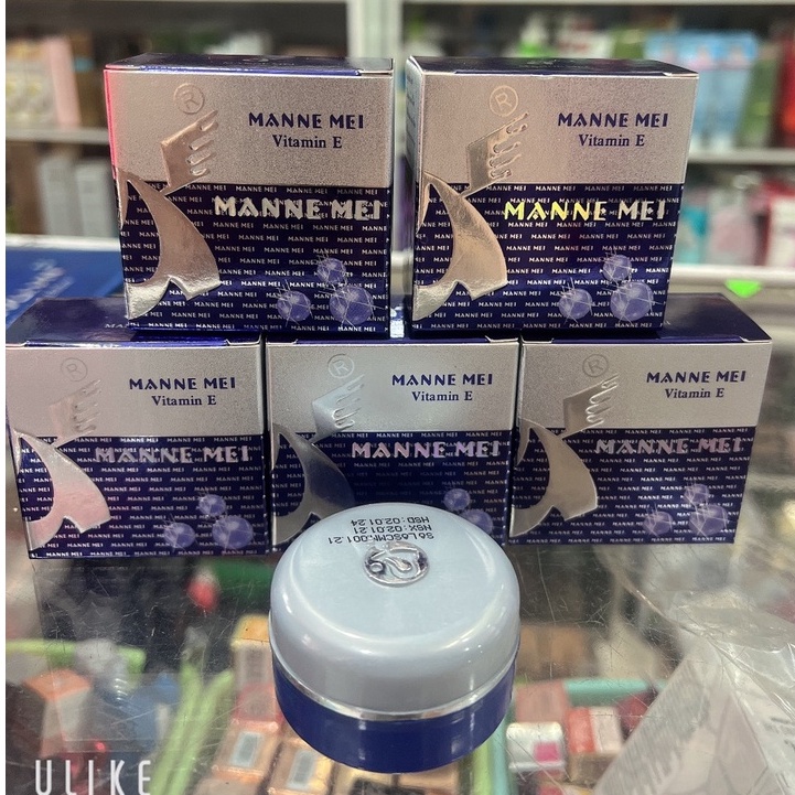 KEM DƯỠNG TRẮNG DA NGỌC TRAI VITAMIN E , C MANNE MEI 6GR