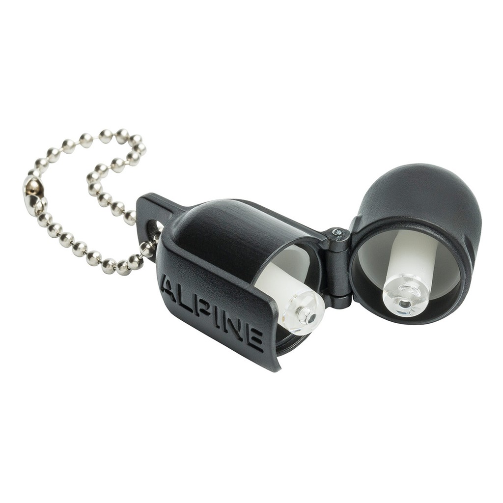 Hộp 1 đôi nút bịt tai chống ồn Alpine dùng cho âm nhạc Party Plug ( Màu Đen ) - Nhập khẩu Hà Lan