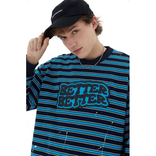 Áo kẻ 100% cotton xịn cực, chữ in nỗi, nam nữ áo đôi áo cặp unisex ulzzang - ẢNH THẬT