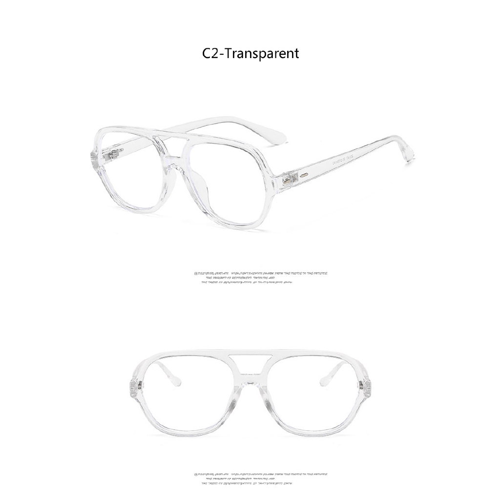 Mắt kính kim loại cầu kính kép thời trang bắt mắt | BigBuy360 - bigbuy360.vn