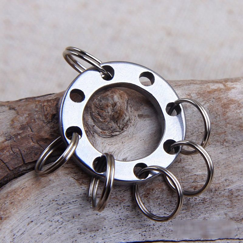 Móc Chìa Khóa Bằng Thép Không Gỉ Thời Thượng