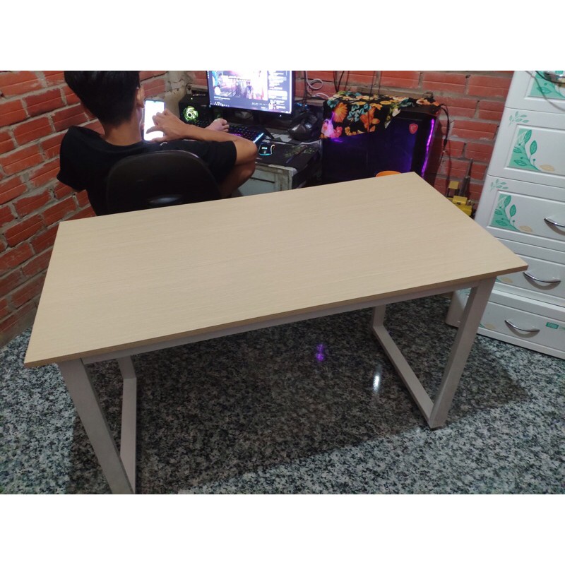 Bàn làm việc chân U kt 60x1,2m, cao 75cm giá tại xưởng | BigBuy360 - bigbuy360.vn