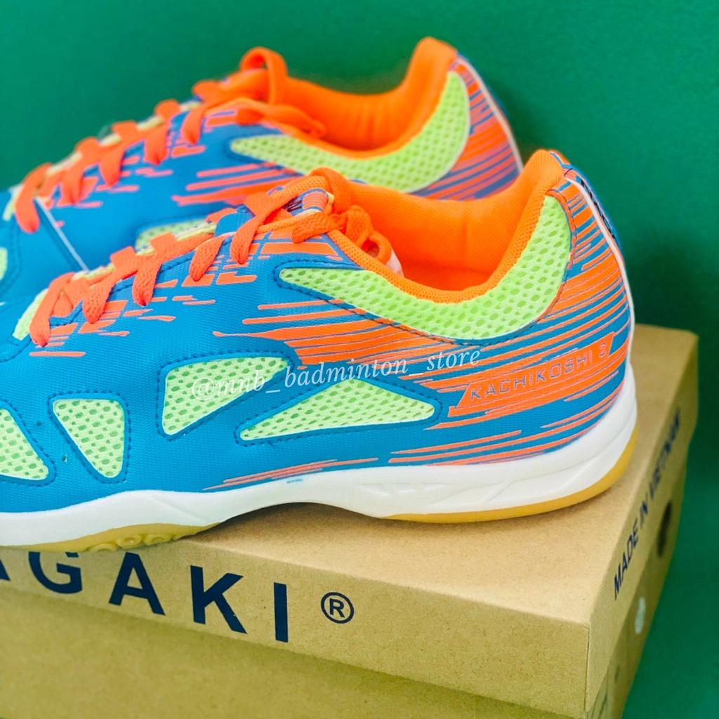 Giày cầu lông Nam Nữ cao cấp chính hãng NAGAKI, êm chân, đế chống trơn trượt, màu sắc trẻ trung, bắt mắt, giá cực tốt