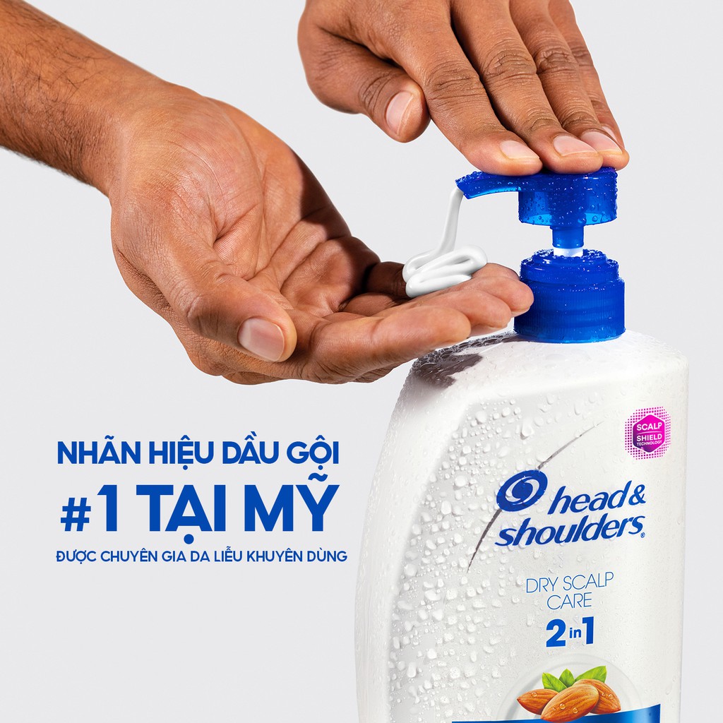 Gội xả 2in1 Head & shouder nhiều mùi hương 930ml/950ml