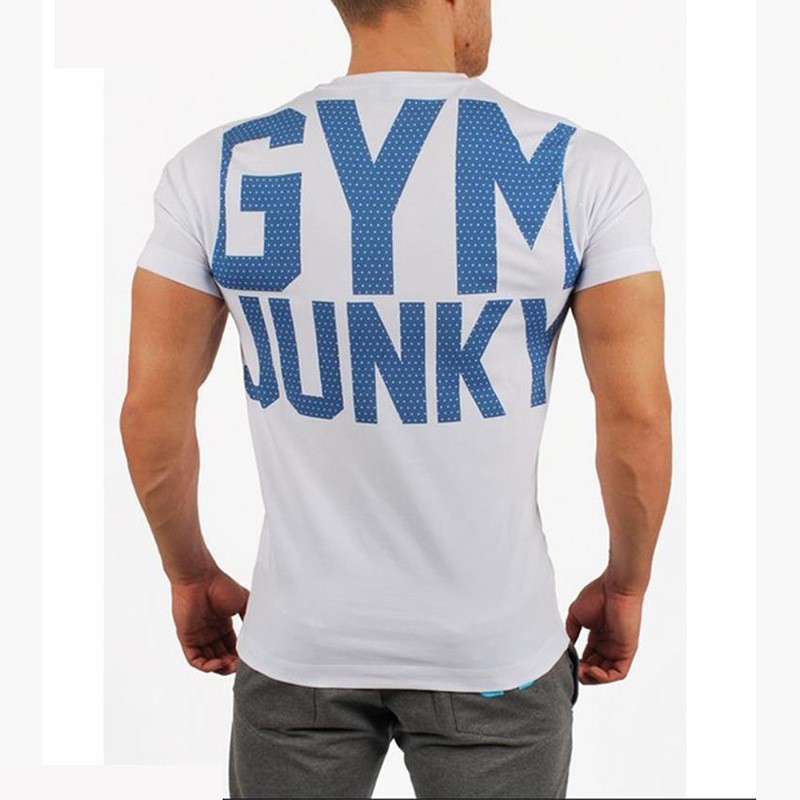 Áo Tập GYM Nam TSC30 - Áo Thun GYM Nam Gym Junky Ôm Body Nhập Khẩu Cao Cấp Cotton Thoáng Mát