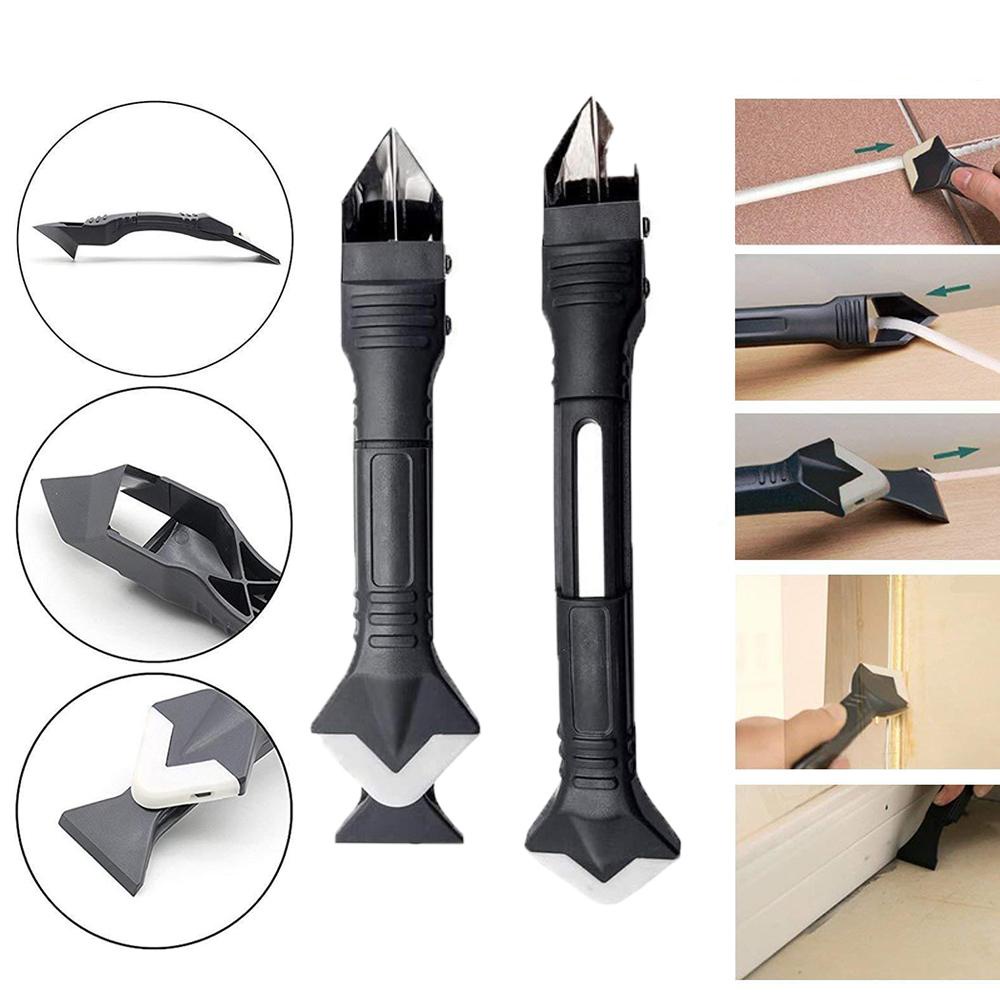 Dụng Cụ Hoàn Thiện Chất Liệu Silicone Kèm 5 Miếng Đệm Thay Thế